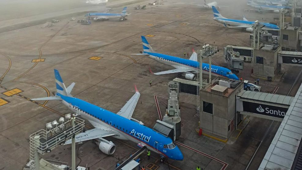 Huelga de pilotos: cancelaron más de 22 vuelos y reprogramaron&nbsp;28