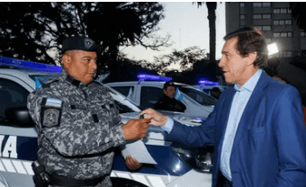 Sadir entregó camionetas 4×4 a la Policía de Jujuy para reforzar la seguridad en el&nbsp;interior